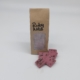 Ruby Schokolade mit leicht fruchtiger Note und intesivem Kakaobohnenbruch